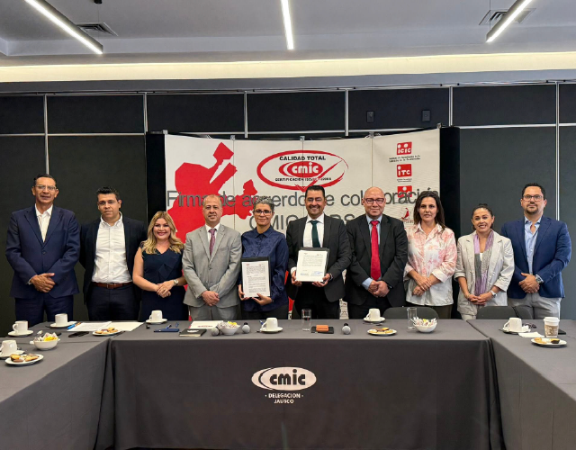 Firma de Acuerdo de Colaboración CPS – CMIC Jalisco.