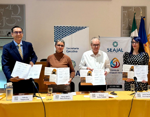 Firma de Instrumentos de Colaboración CPS – COLJAL – SESAJ